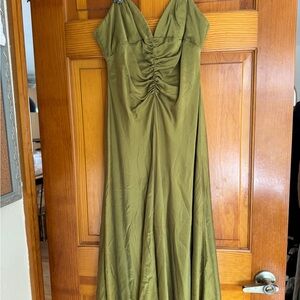 Badgley Mischka silk dress